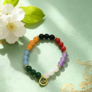 H21 Beaded Bracelet: Full of Positive Energy（Random style)